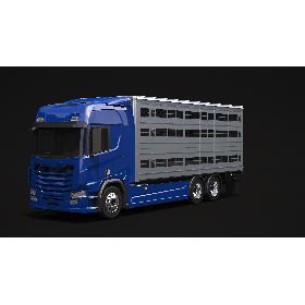 3D model Liverstock Truck